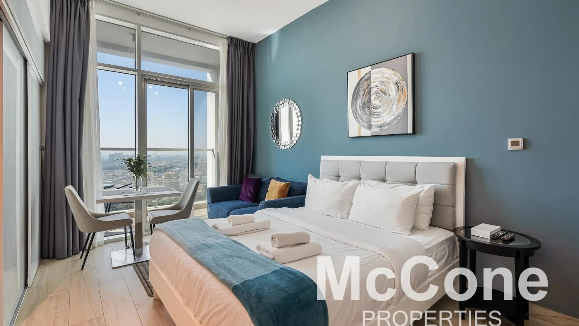Cozy Marina Studio With Partial Sea View Dubai Apartment