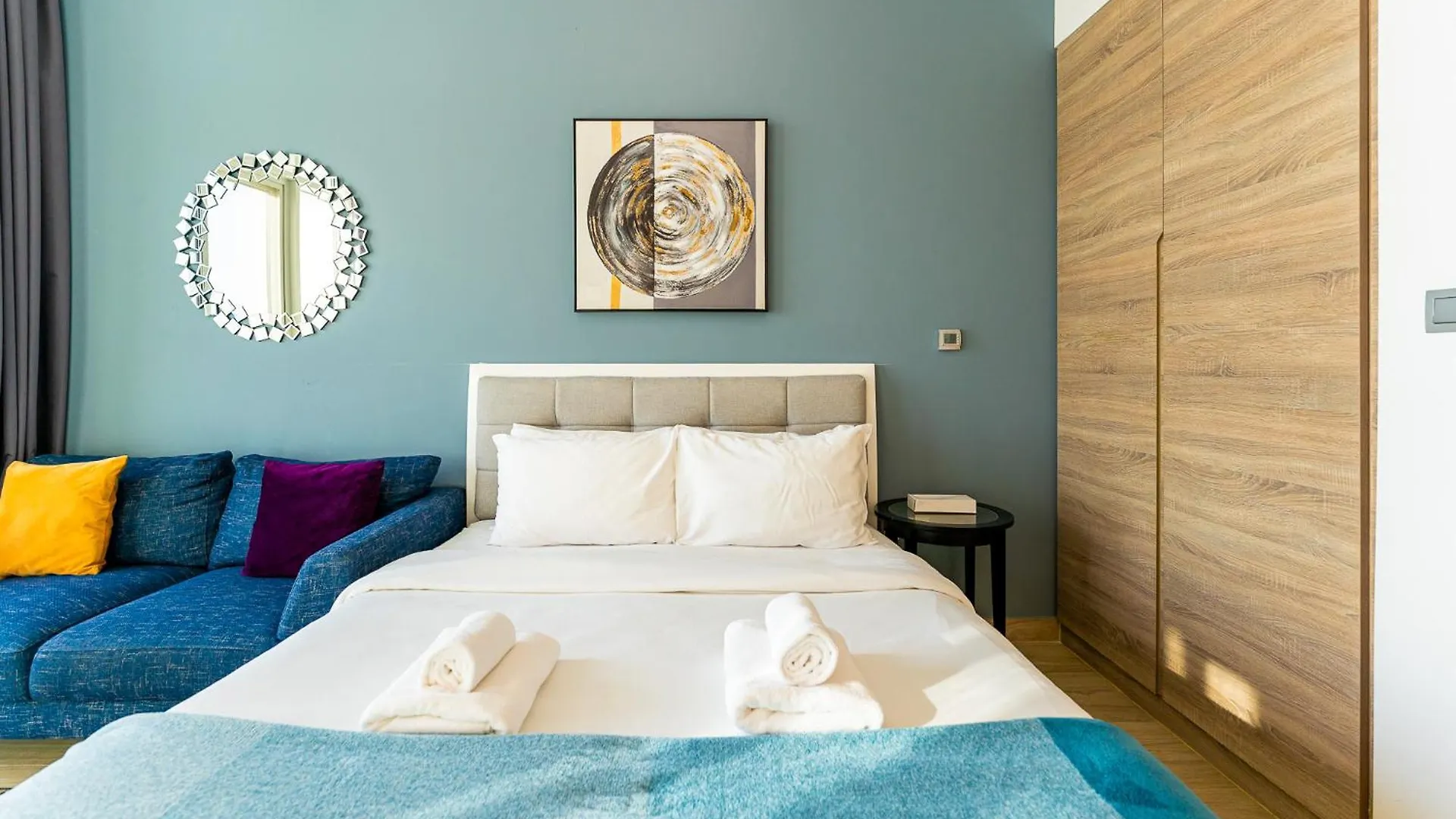 Cozy Marina Studio With Partial Sea View Dubai 0*,